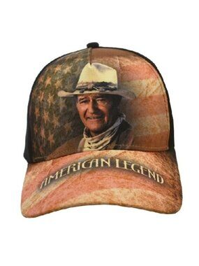 John Wayne American Legend Baseball Hat Cap Gift Photo Cowboy Western Movie